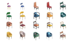 Low Poly Furniture - 1000 models collection interior Vol1-Vol2