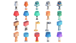 Low Poly Furniture - 1000 models collection interior Vol1-Vol2