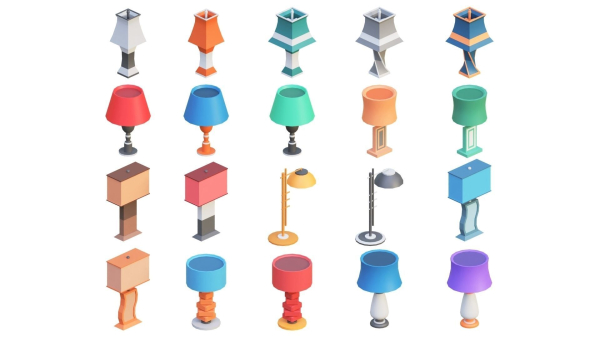 Low Poly Furniture - 1000 models collection interior Vol1-Vol2