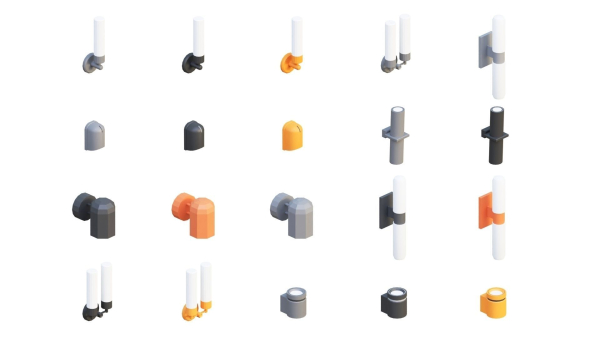 Low Poly Furniture - 1000 models collection interior Vol1-Vol2