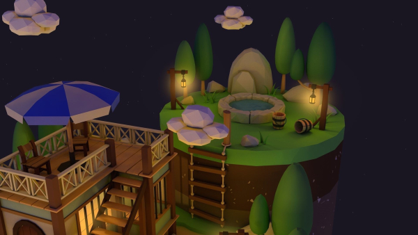 Low Poly House 1