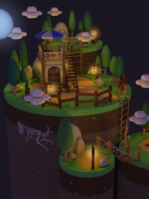 Low Poly House 1