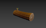 Low Poly Log 001
