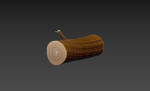 Low Poly Log 001
