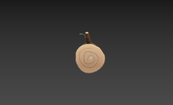 Low Poly Log 001