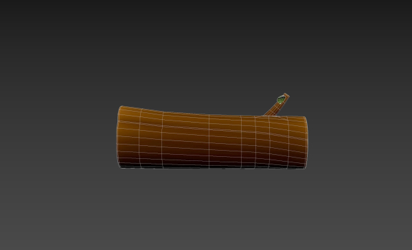 Low Poly Log 001