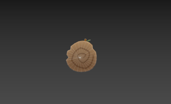 Low Poly Log 001
