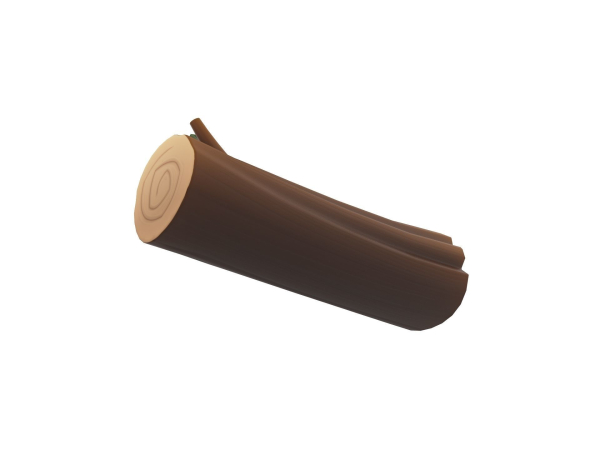 Low Poly Log 001