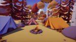 Low Poly Nature - 4 Seasons Trees Grass and Rocks