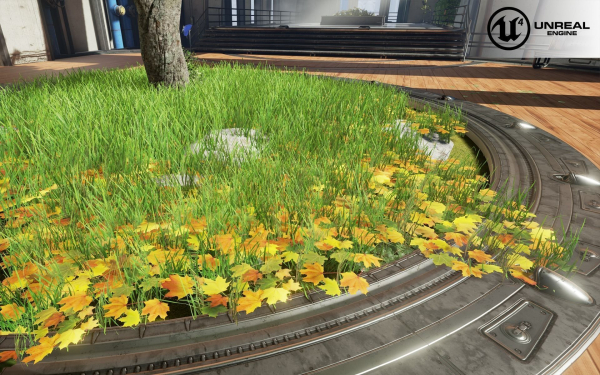 Low Poly Plants dandelion flowers