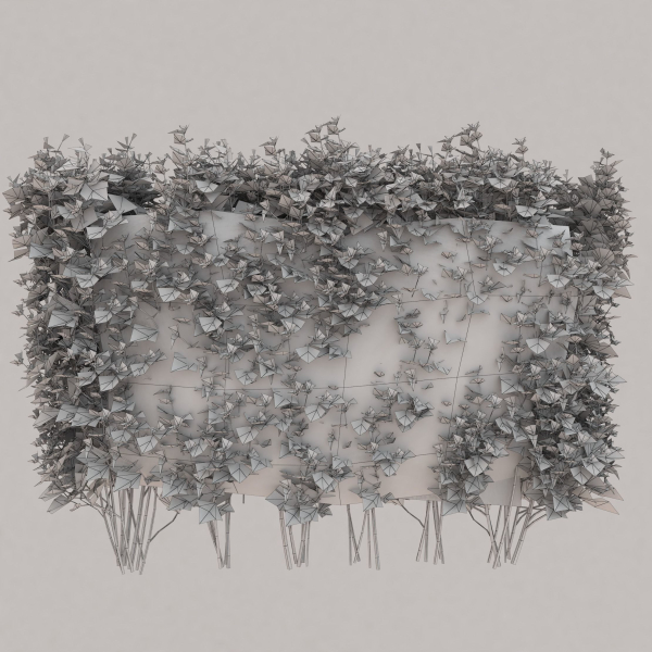 Low Poly Plants dandelion flowers
