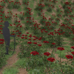 Low Poly Plants dandelion flowers