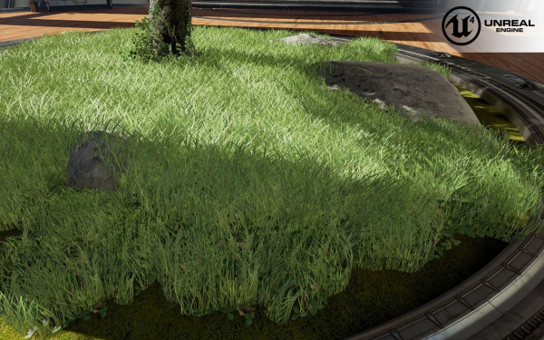 Low Poly Plants dandelion flowers