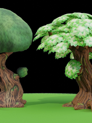 Low Poly StylizedTree