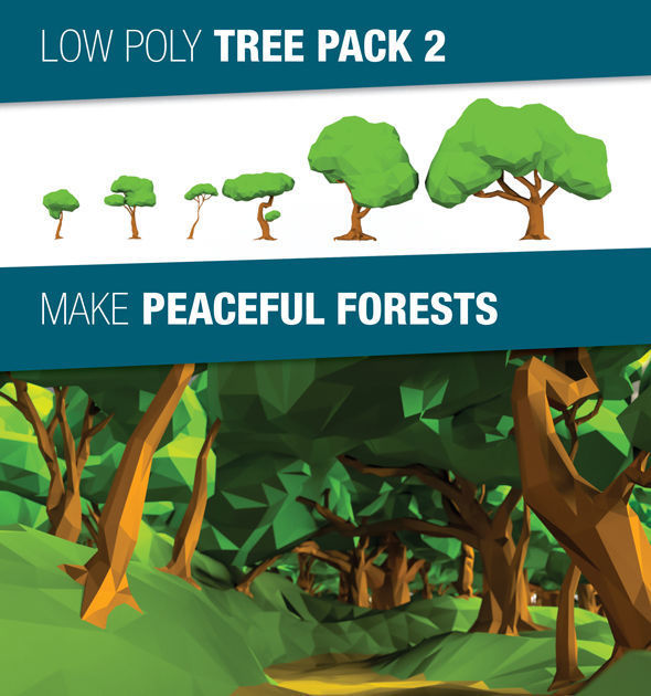 Low Poly Tree Pack 2