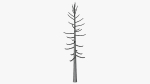 Lowpoly Dead Pine v2