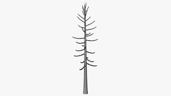 Lowpoly Dead Pine v2