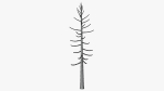 Lowpoly Dead Pine v2