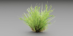 Lowpoly Grass collection vol 174-Blender
