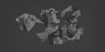 Lowpoly Grass collection vol 174-Blender