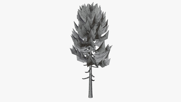 Lowpoly Pine v3