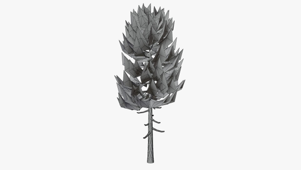 Lowpoly Pine v3