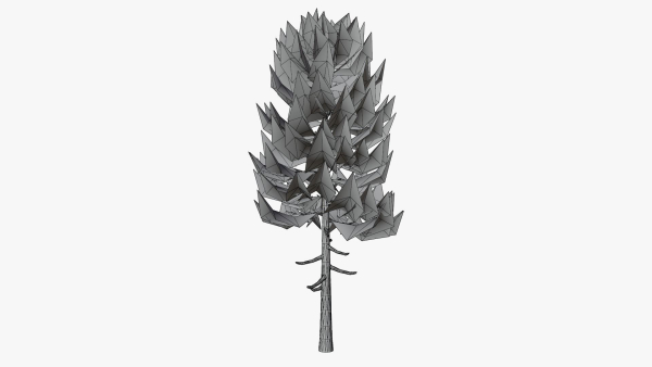Lowpoly Pine v3
