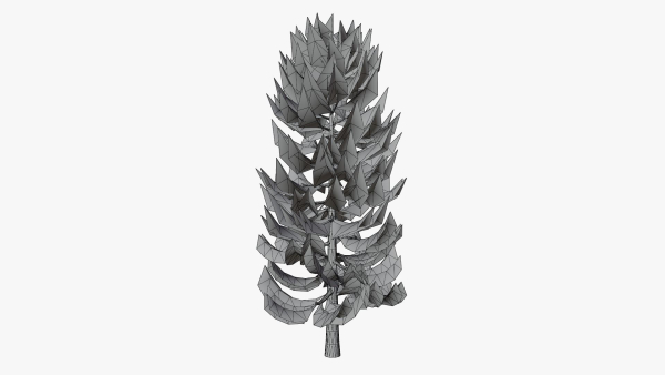 Lowpoly Pine v4