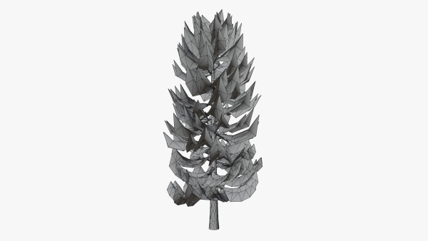 Lowpoly Pine v4