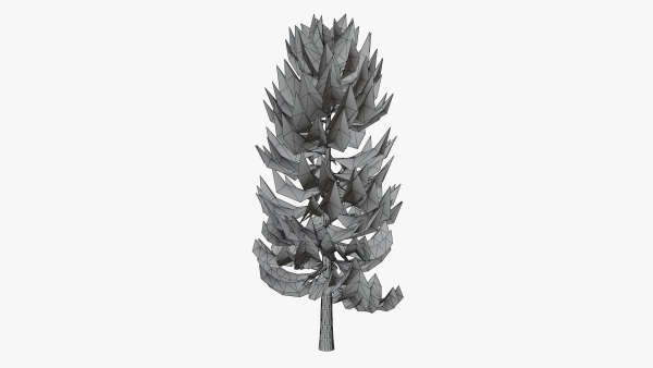 Lowpoly Pine v4