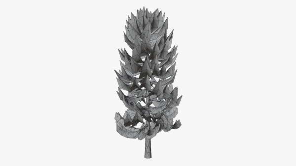 Lowpoly Pine v4