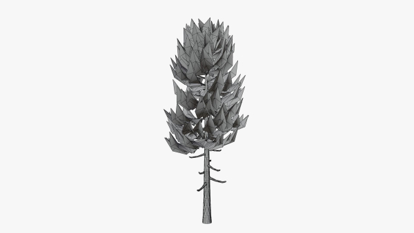 Lowpoly Pine v5