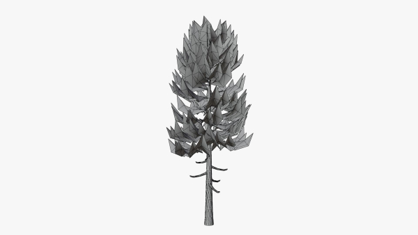Lowpoly Pine v5