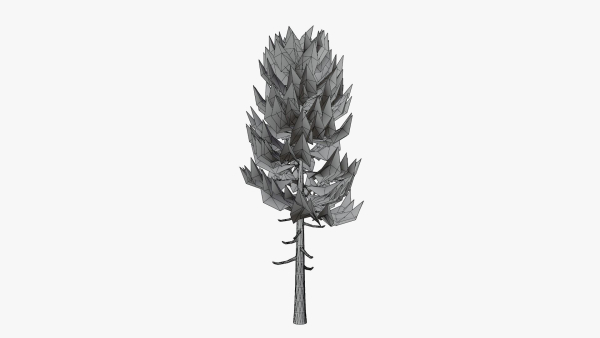 Lowpoly Pine v5