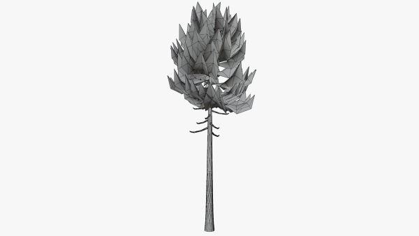 Lowpoly Pine v7