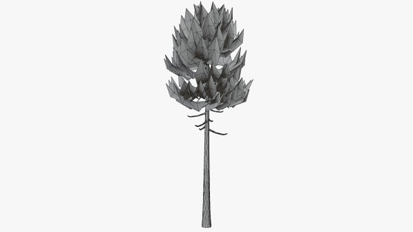 Lowpoly Pine v7