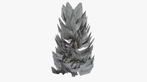 Lowpoly Pine v9