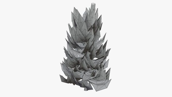 Lowpoly Pine v9
