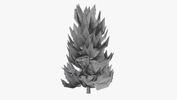 Lowpoly Pine v9
