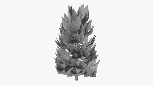 Lowpoly Pine v9