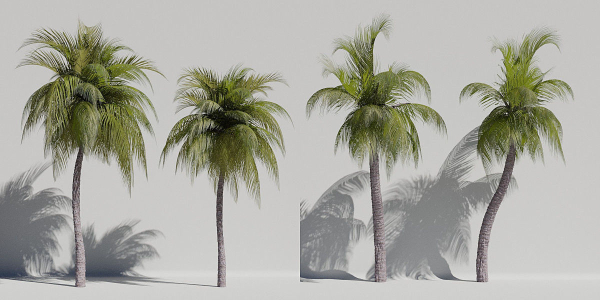 Luxcore Tropical Trees and Vegetation pack