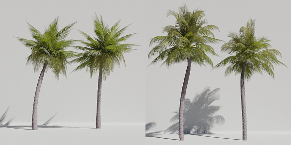 Luxcore Tropical Trees and Vegetation pack