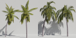 Luxcore Tropical Trees and Vegetation pack