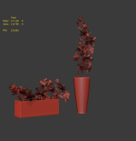 Magnolia 2 two vases