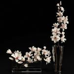 Magnolia 2 two vases