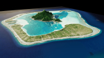 maupiti island 3d model terrain