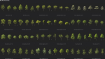 Maxtree Plant Models Vol 114 - Mesh