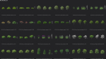 Maxtree Plant Models Vol 20 Low - Mesh