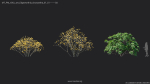 Maxtree Plant Models Vol 20 Low - Mesh