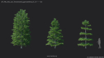 Maxtree Plant Models Vol 20 Low - Mesh